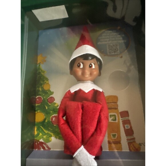The Elf On The Shelf Boy New in Box with Brown Eyes, Book - Picture 4 of 11
